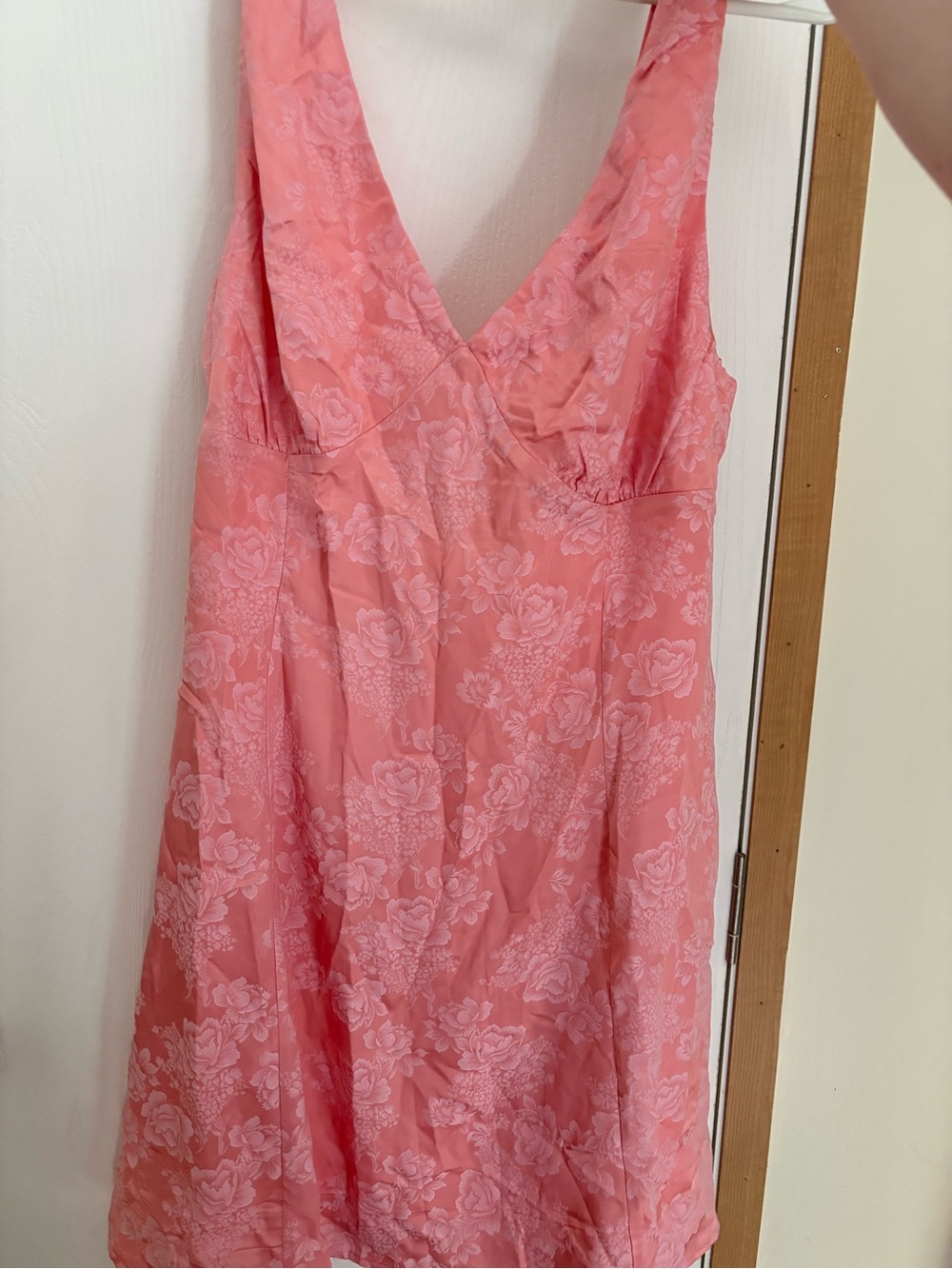 Pink/Peach Floral Dress